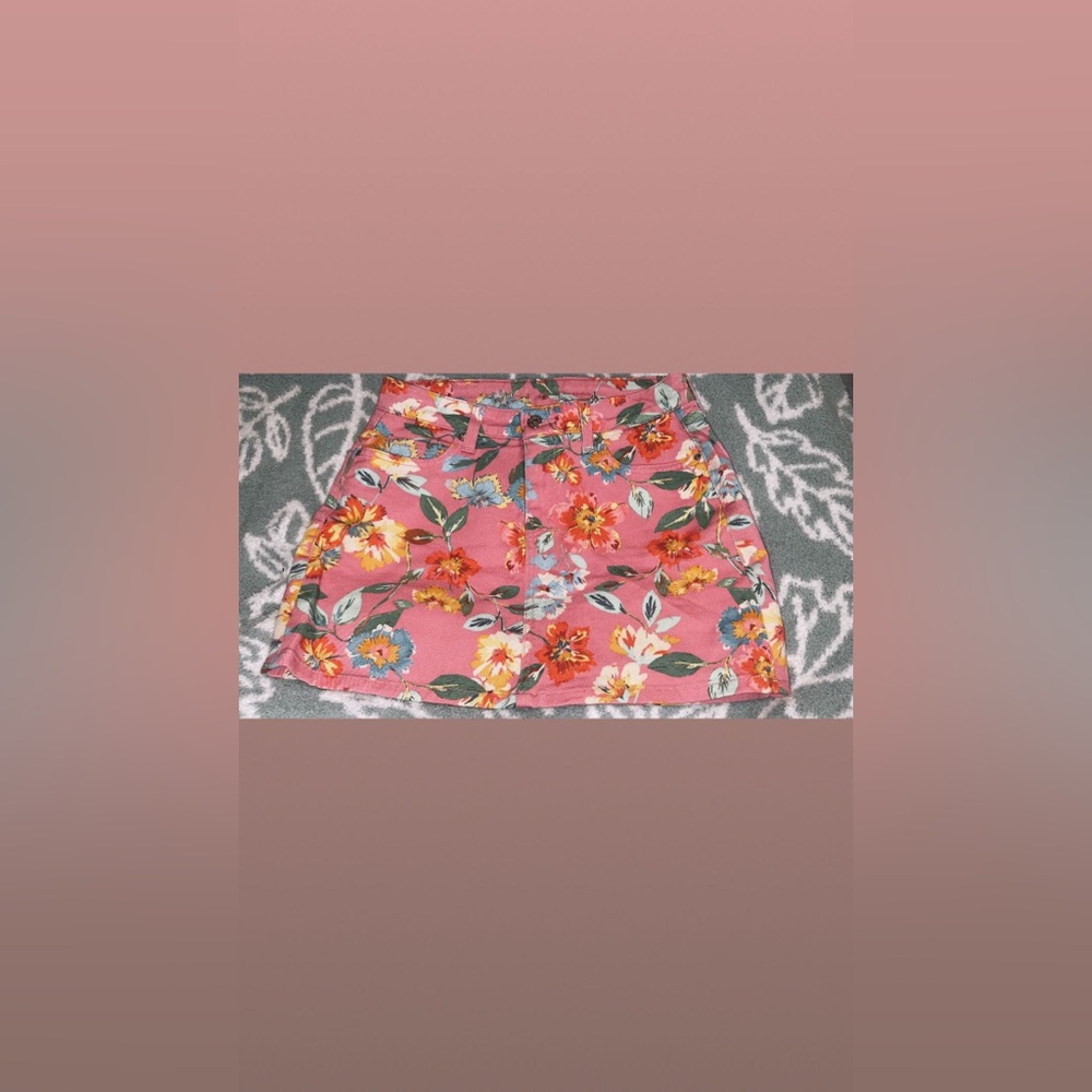 kate spade floral skirt